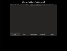 Tablet Screenshot of dominika.dittwald.com